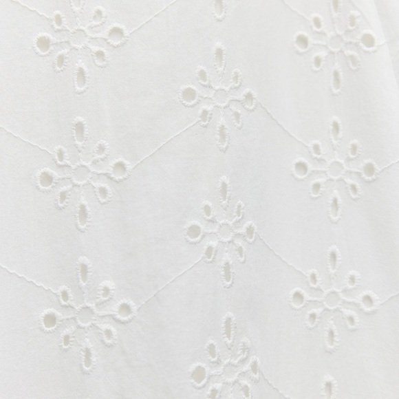 Zara ZW voluminous skirt with cutwork embroidery - Picture 9 of 10